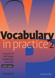 VOCABULARY IN PRACTICE 2 ELEM