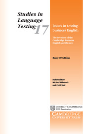 ISSUES IN TESTING BUSINESS ENGLISH