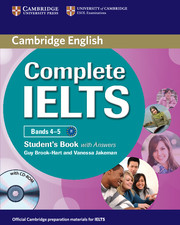 COMPLETE IELTS B1 4-5 SB W/K +CD-ROM