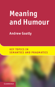 MEANING AND HUMOUR