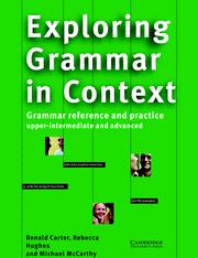 EXPLORING GRAMMAR IN CONTEXT W/K*