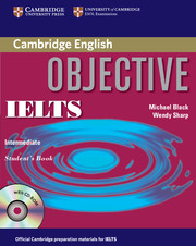 OBJECTIVE IELTS 1 INT SB WO/K +CD-ROM*