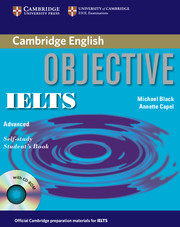 OBJECTIVE IELTS 2 ADV SB W/K +CD-ROM*