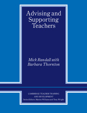 ADVISING AND SUPPORTING TEACHERS