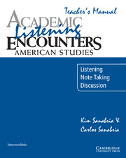 ACADEMIC LISTEN ENCOUNT AMER STUD TB