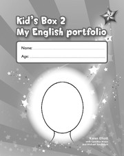 KIDS BOX 2 LANG PORTFOLIO*