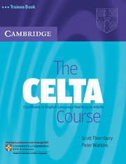 CELTA COURSE TRAINEE BOOK*