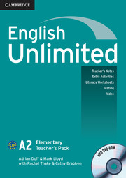 ENG UNLIMITED 1 ELEM A2 TB +DVD-ROM*