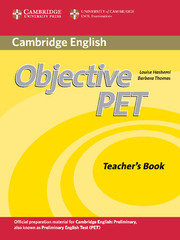 OBJECTIVE PET 2/E TB*