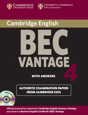 CAMBR BEC 2 VANTAGE 4 SB W/K +CD(2)*