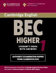 CAMBR BEC 3 HIGHER 1 SB W/K*