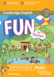 FUN FOR 1 STARTERS  3/E PRES PLUS DVD-R*