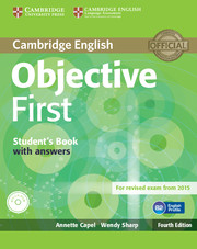 OBJECTIVE FIRST  4/E SB W/K +CD-ROM