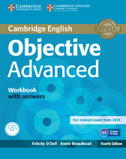 OBJECTIVE ADVANCED  4/E WB W/K +CD