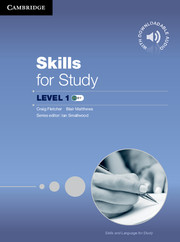 SKILLS FOR STUDY 1 SB +AUDIO (B1+)