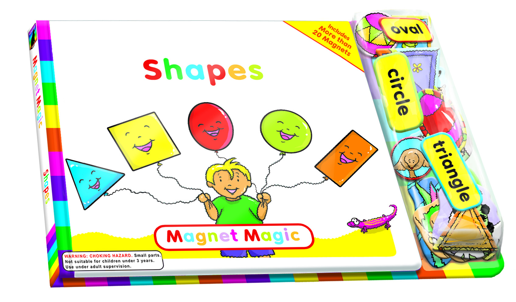 MAGNET MAGIC SHAPES +20 MAGNETS