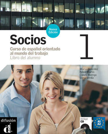 SOCIOS NUEVO 1  LIBRO DEL ALUMNO +CD(A1*