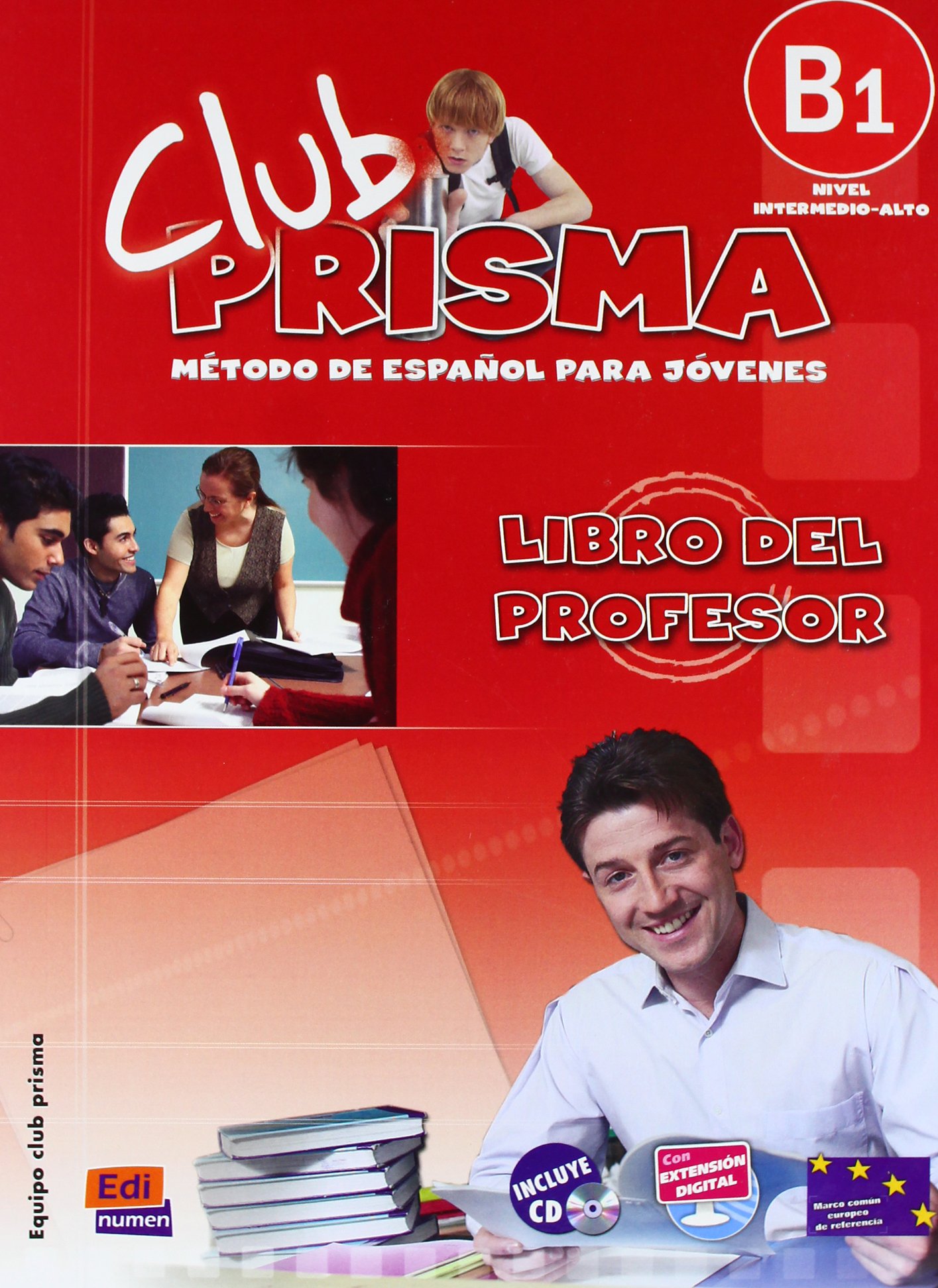 CLUB PRISMA B1 PROFESOR +CD